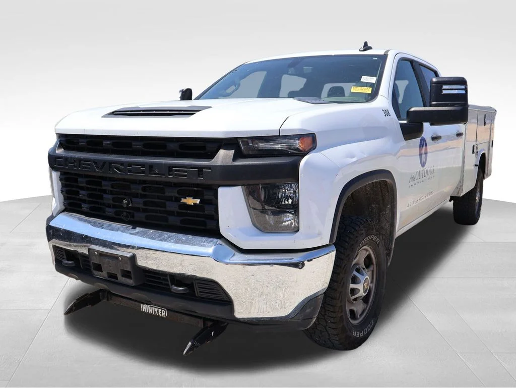 Used 2021 Summit White Chevrolet Work Truck image 2