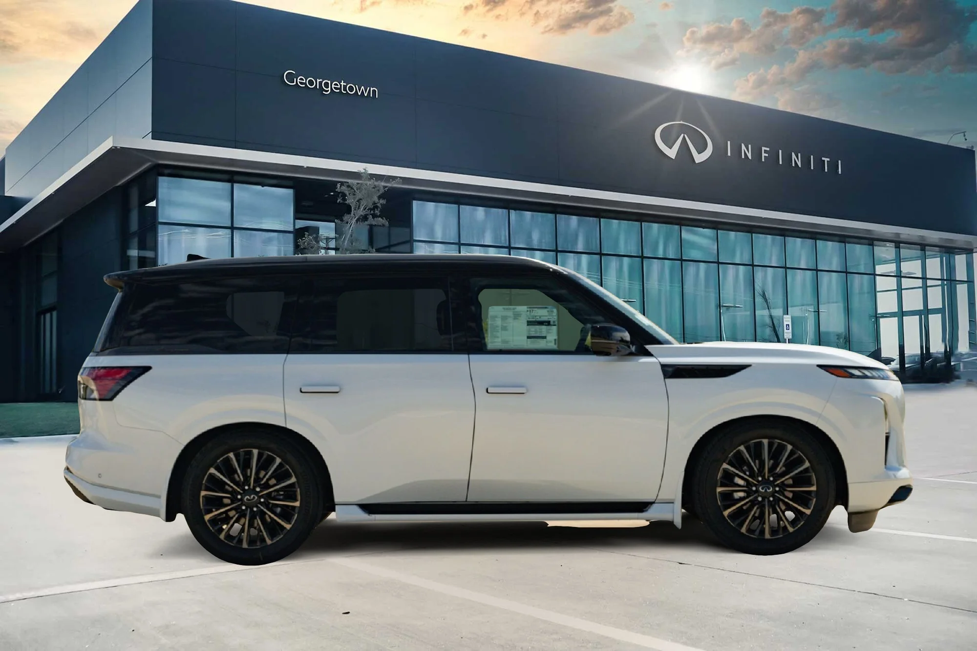 New 2027 2T RADIANT WHIT INFINITI Autograph 4WD image 4
