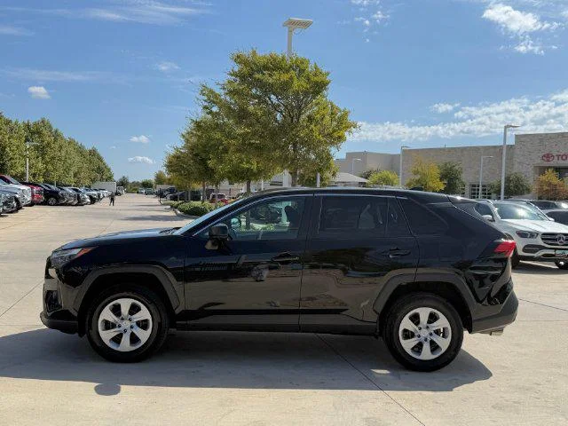 Certified Used 2025 MIDNIGHT BLACK METAL Toyota LE image 8