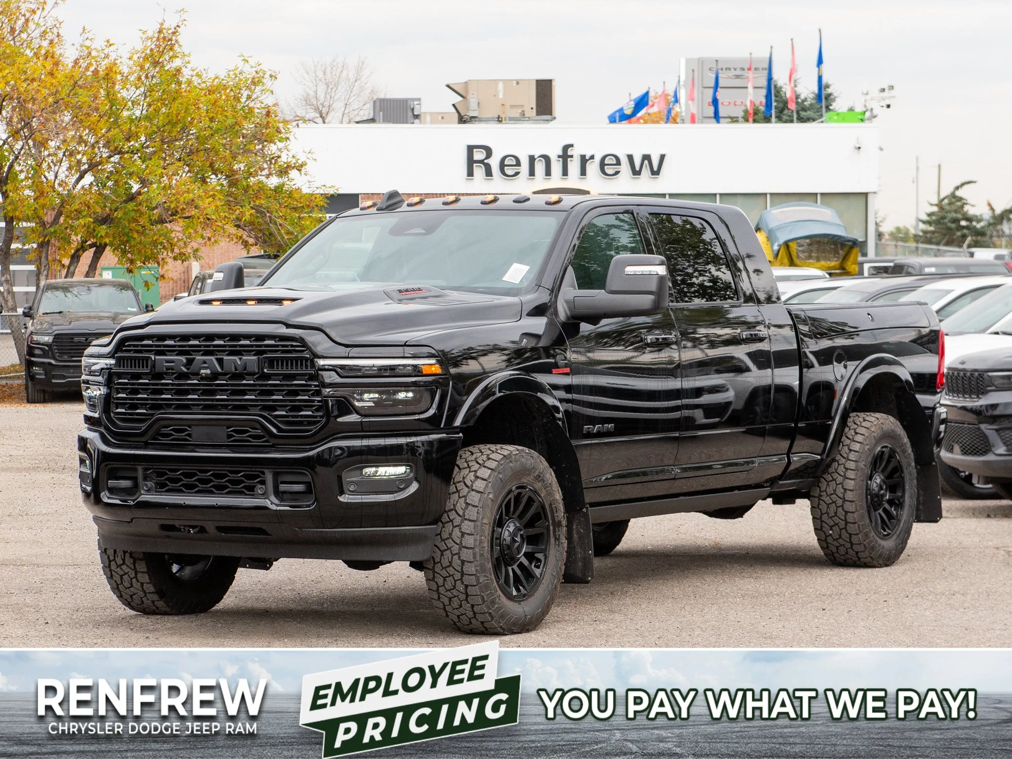 New 2026 Black RAM Limited* Mega Cab 4x4 image 1