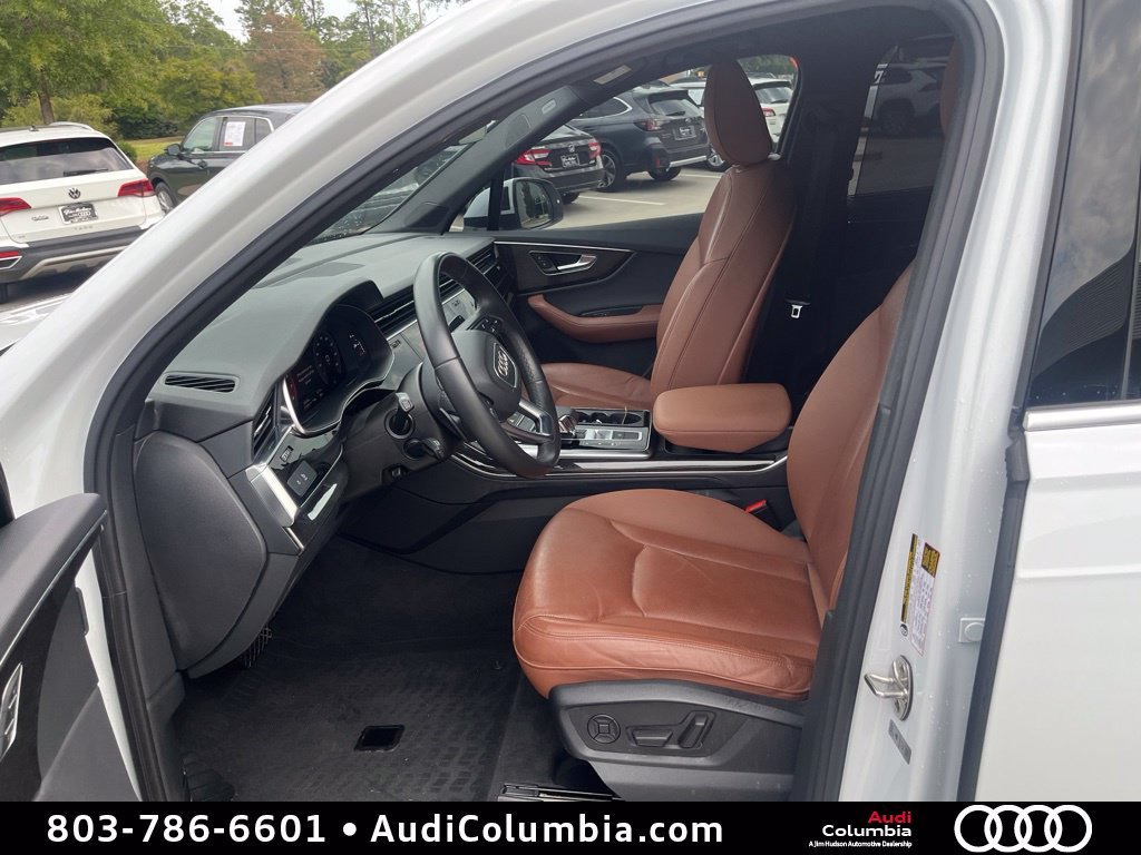 Used 2021 White Audi 55 Premium Plus image 4