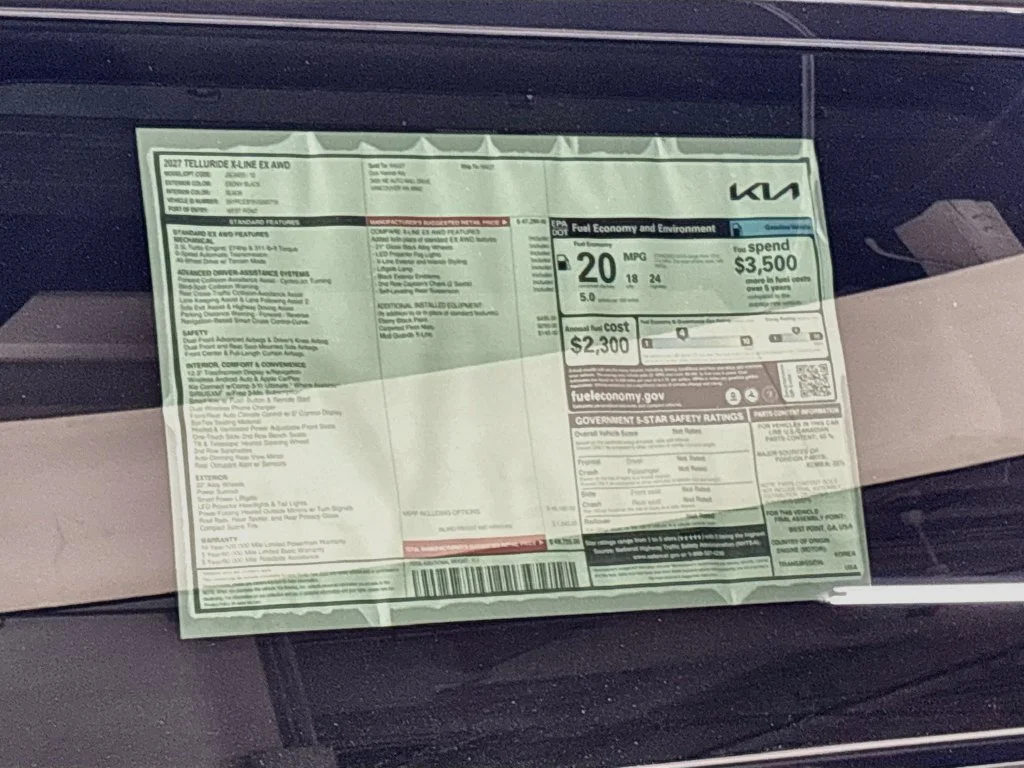 New 2027 Ebony Black Kia X-Line EX image 25