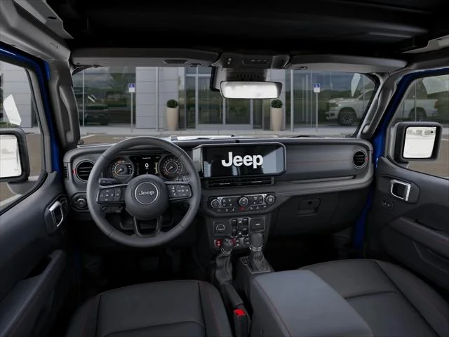 New 2026 Hydro Blue Pearl-Coat Exterior Paint Jeep Rubicon X image 40