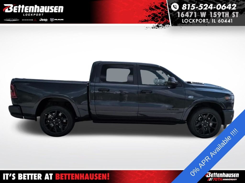 New 2026 Forged Blue Metallic Exterior Paint RAM Laramie image 3