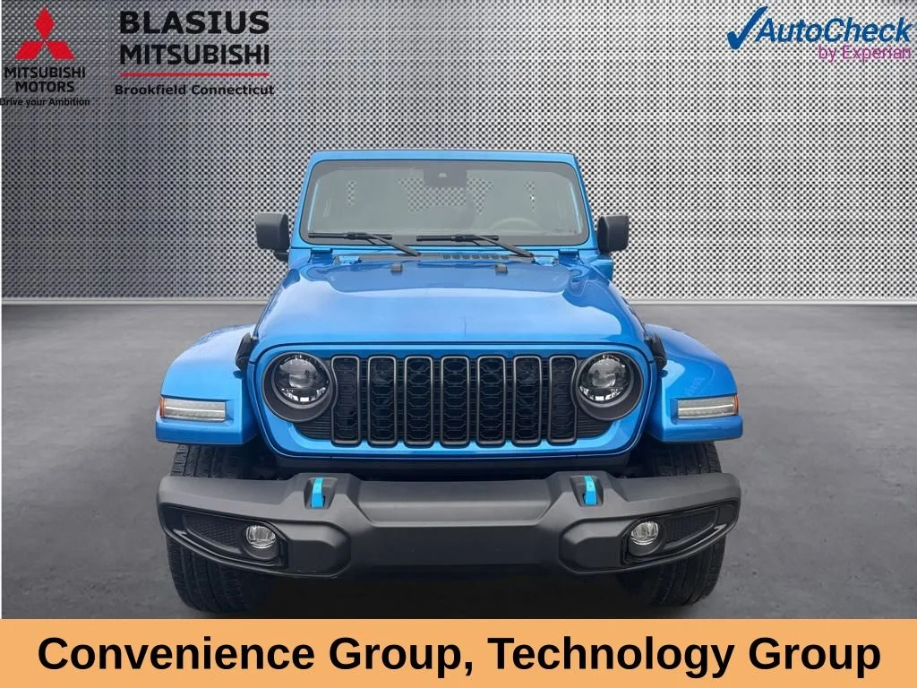 Used 2024 Blue Jeep Sport S 4xe image 13