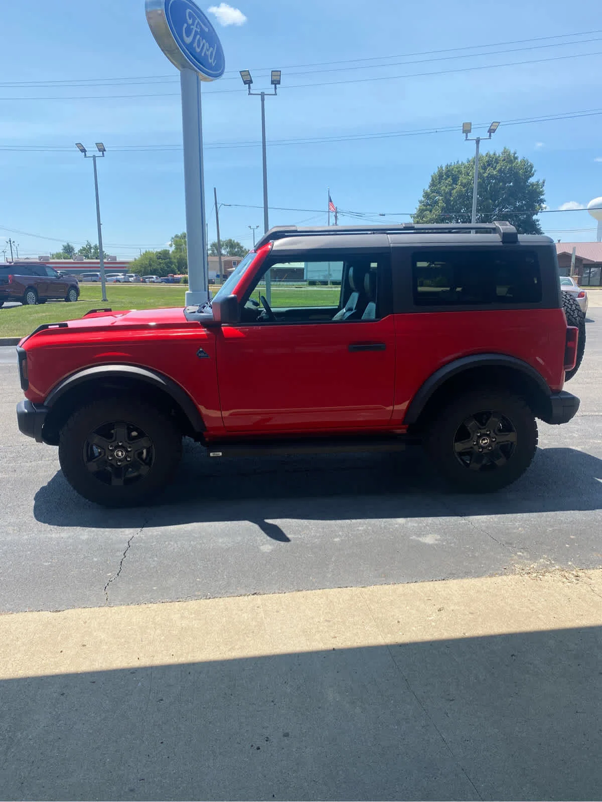 Used 2024 Race Red Ford Black Diamond image 8