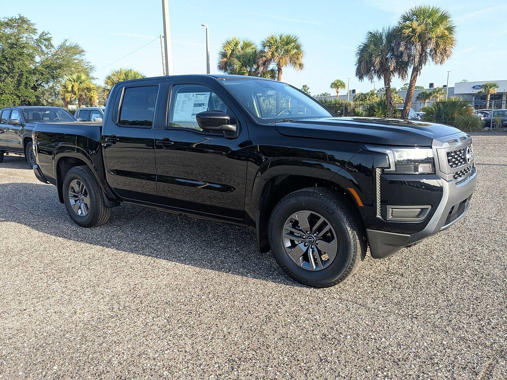 New 2026 Super Black Nissan Crew Cab SV image 2