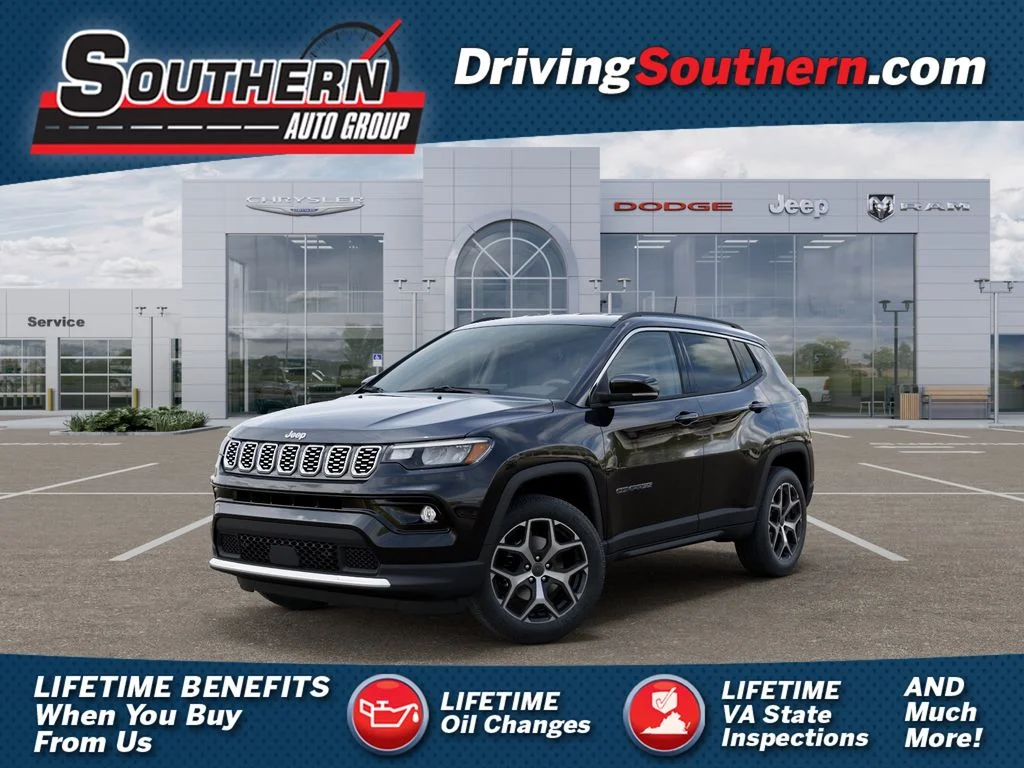 New 2026 Diamond Black Crystal Pearl-Coat Exterior Paint Jeep Limited image 1