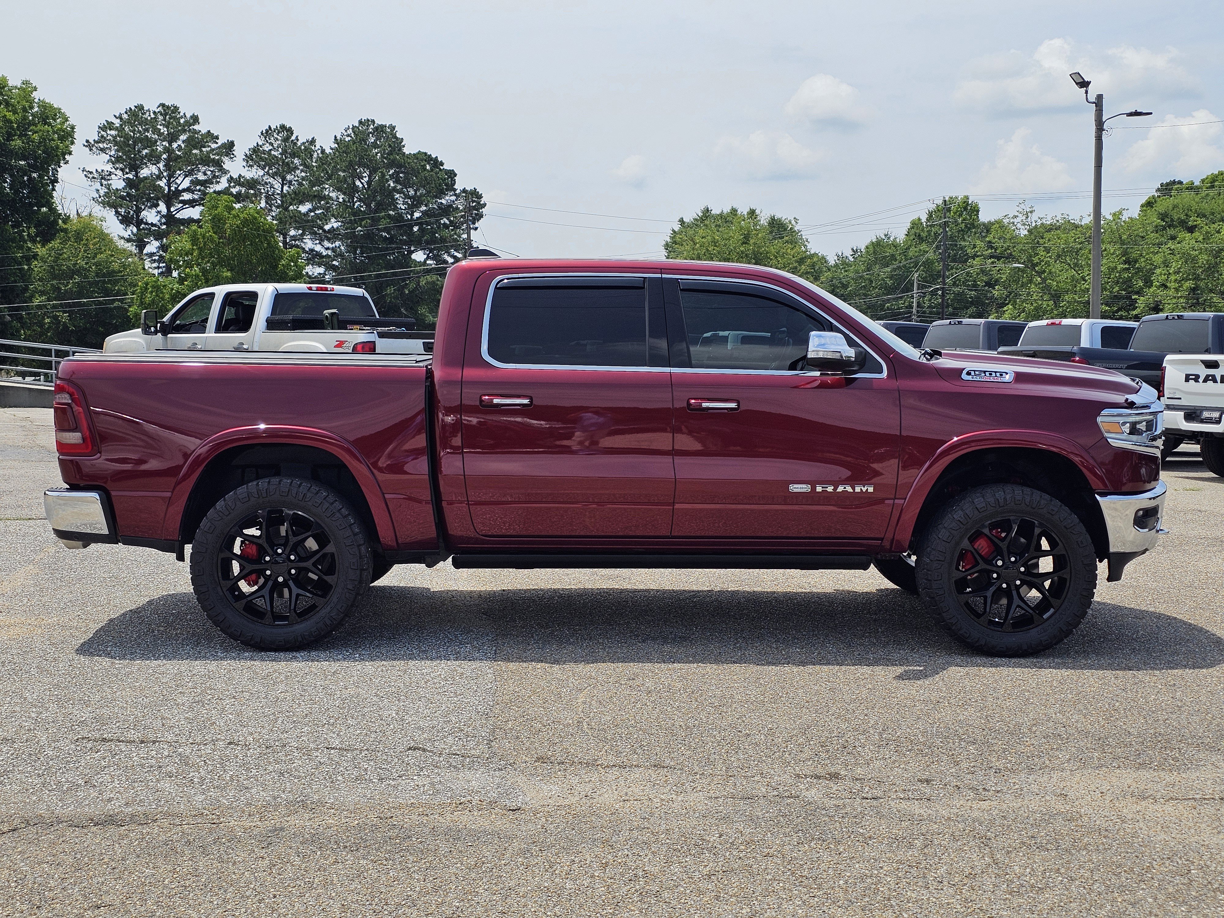 Used 2021 Delmonico Red Pearlcoat Ram Longhorn image 8