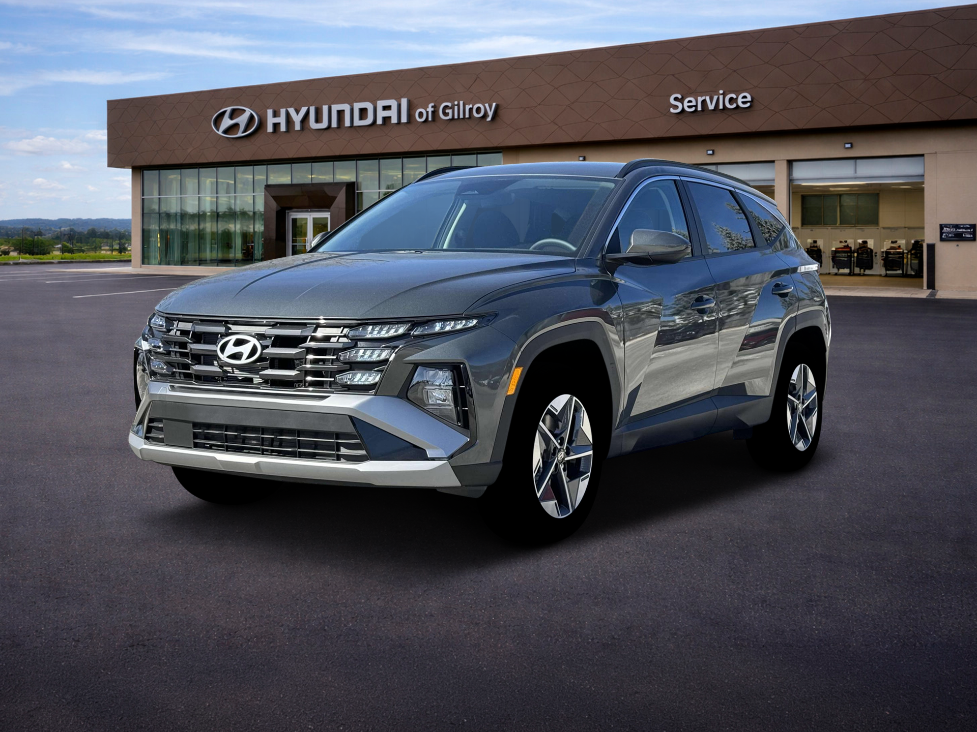 New 2026 Gray Hyundai SEL image 1