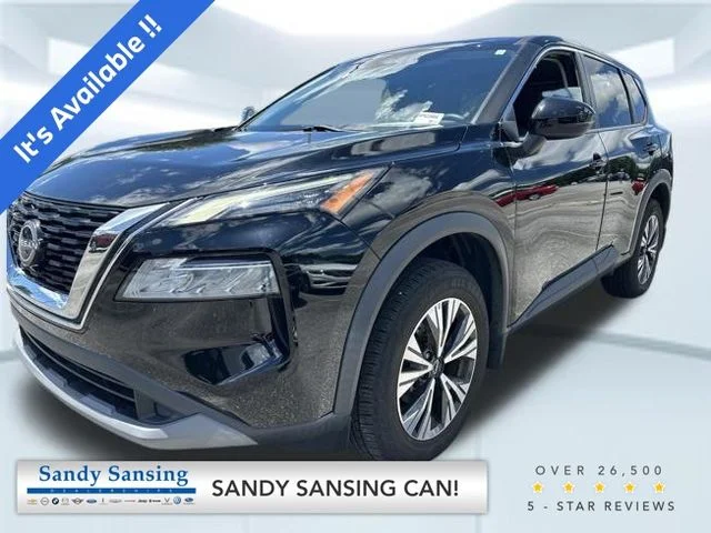 Used 2022 Black Nissan SV image 1