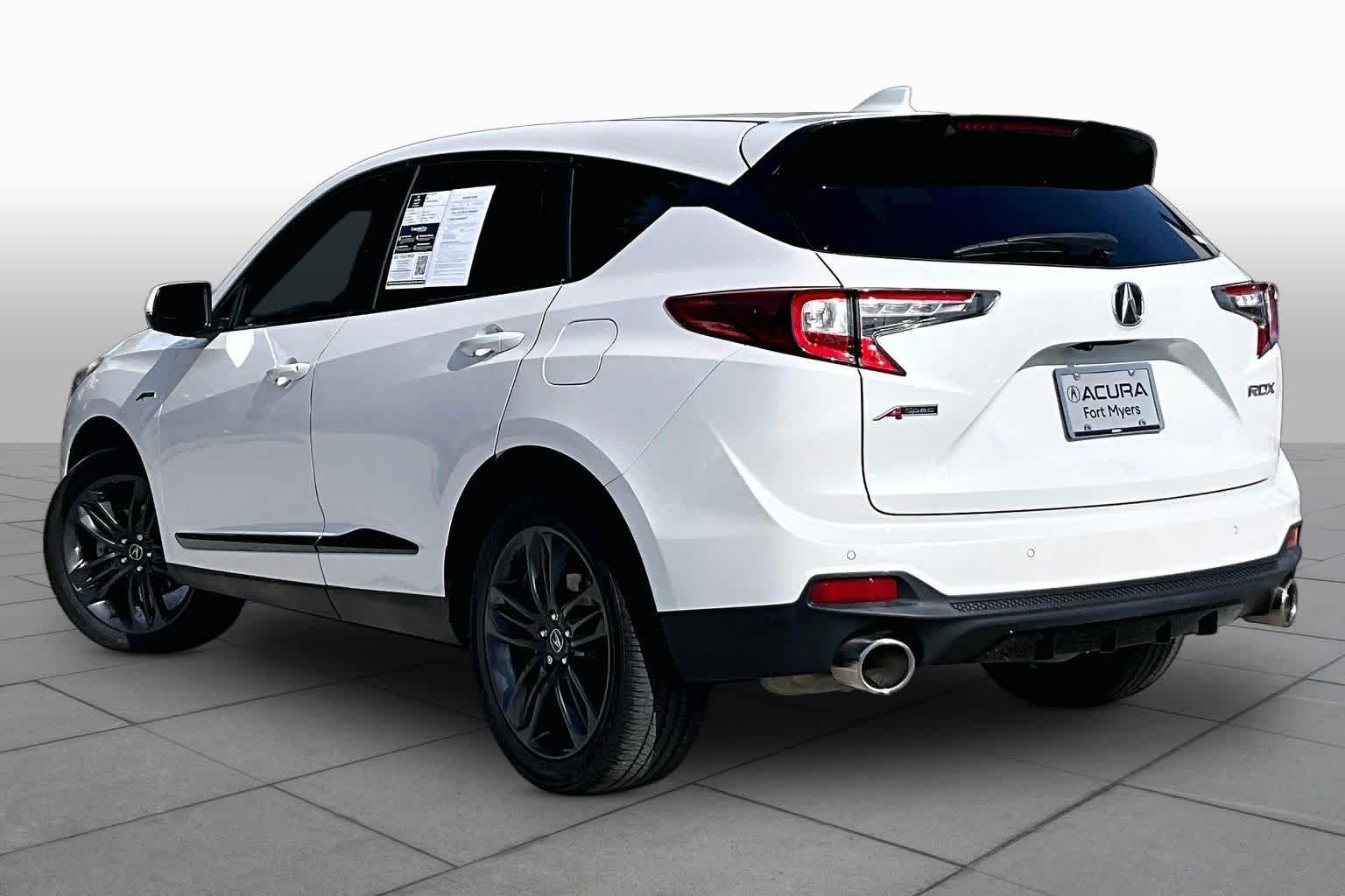Used 2023 Platinum White Pearl Acura w/A-Spec Package image 12