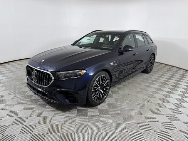 Used 2027 Nautical Blue Metallic Mercedes-Benz AMG® E 53 Hybrid Wagon image 3