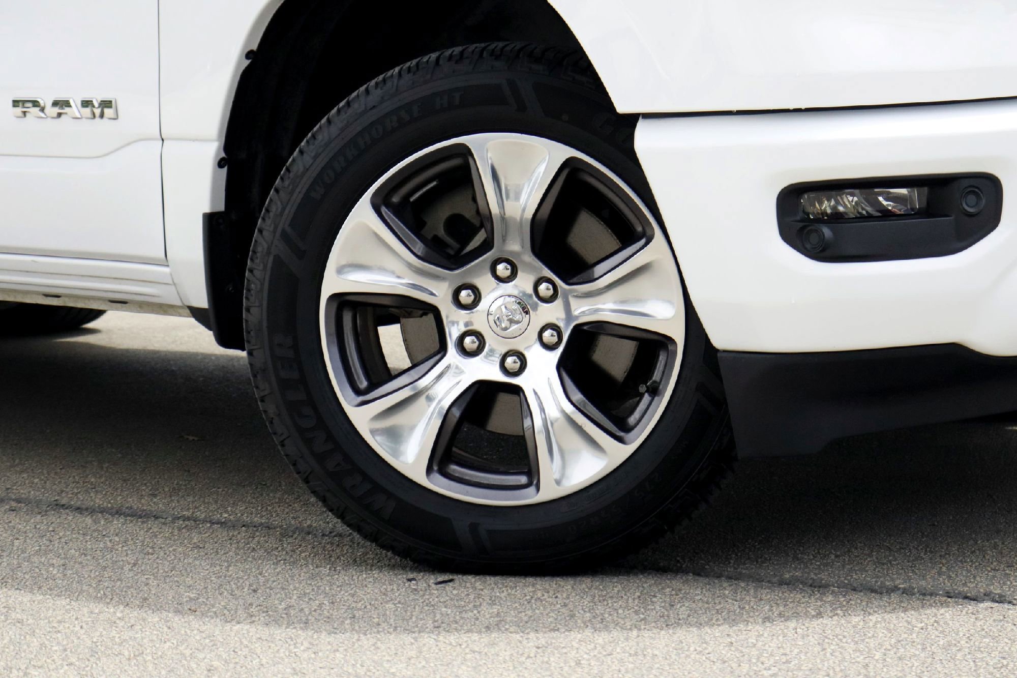 Used 2023 Bright White Clearcoat Ram Laramie image 3