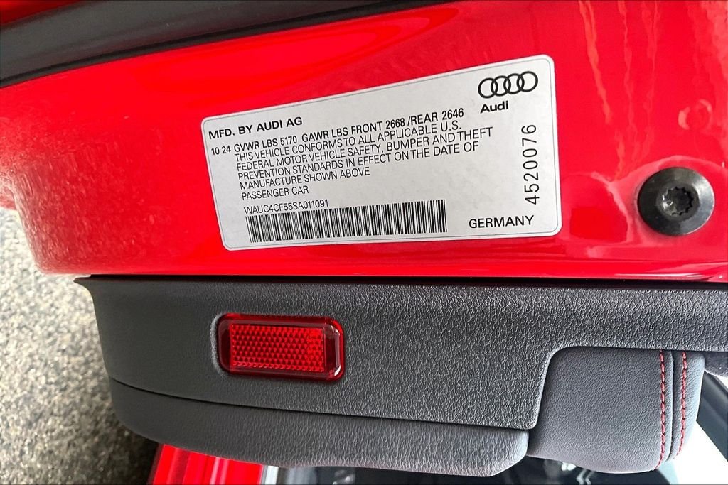 Used 2025 Red Audi Premium Plus image 19