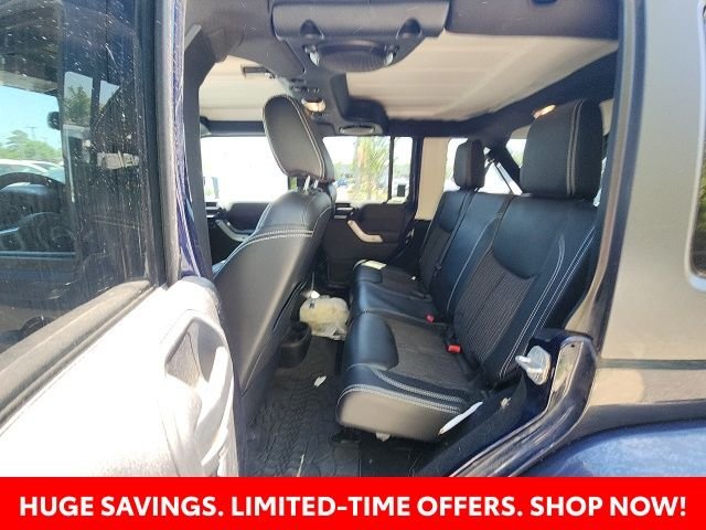 Used 2013 Blue Jeep Unlimited Sport image 24