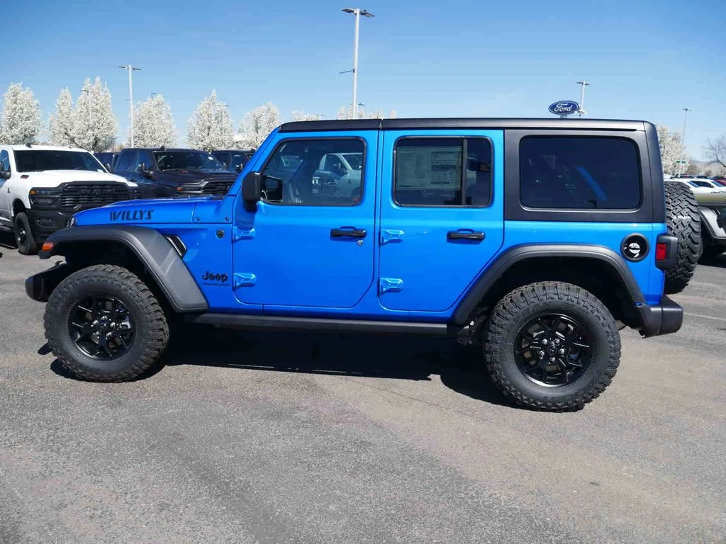 New 2025 Blue Jeep Willys image 17