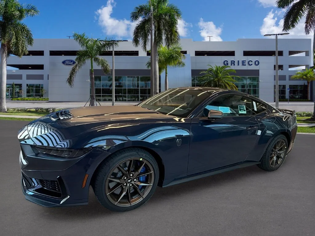 New 2026 Blue Ford Dark Horse image 3