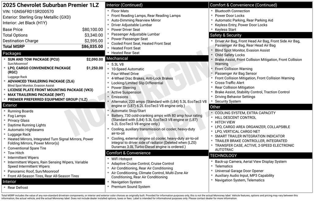 Used 2025 Gray Chevrolet Premier image 6