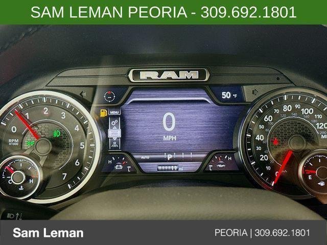 New 2026 Diamond Black Crystal Pearl-Coat Exterior Paint RAM BIG HORN image 12