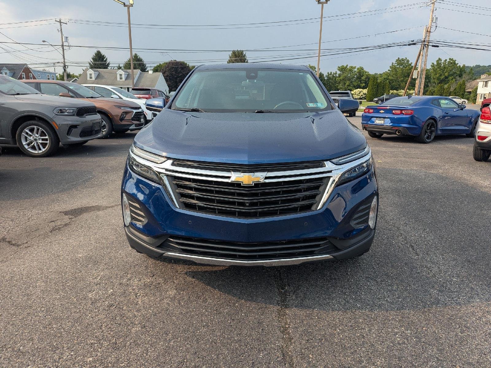 Used 2022 Blue Glow Metallic Chevrolet LT image 2