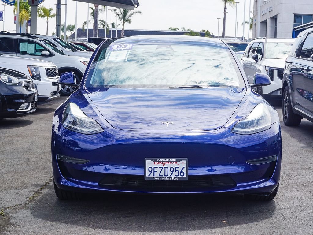 Used 2023 Deep Blue Metallic Tesla Base image 2