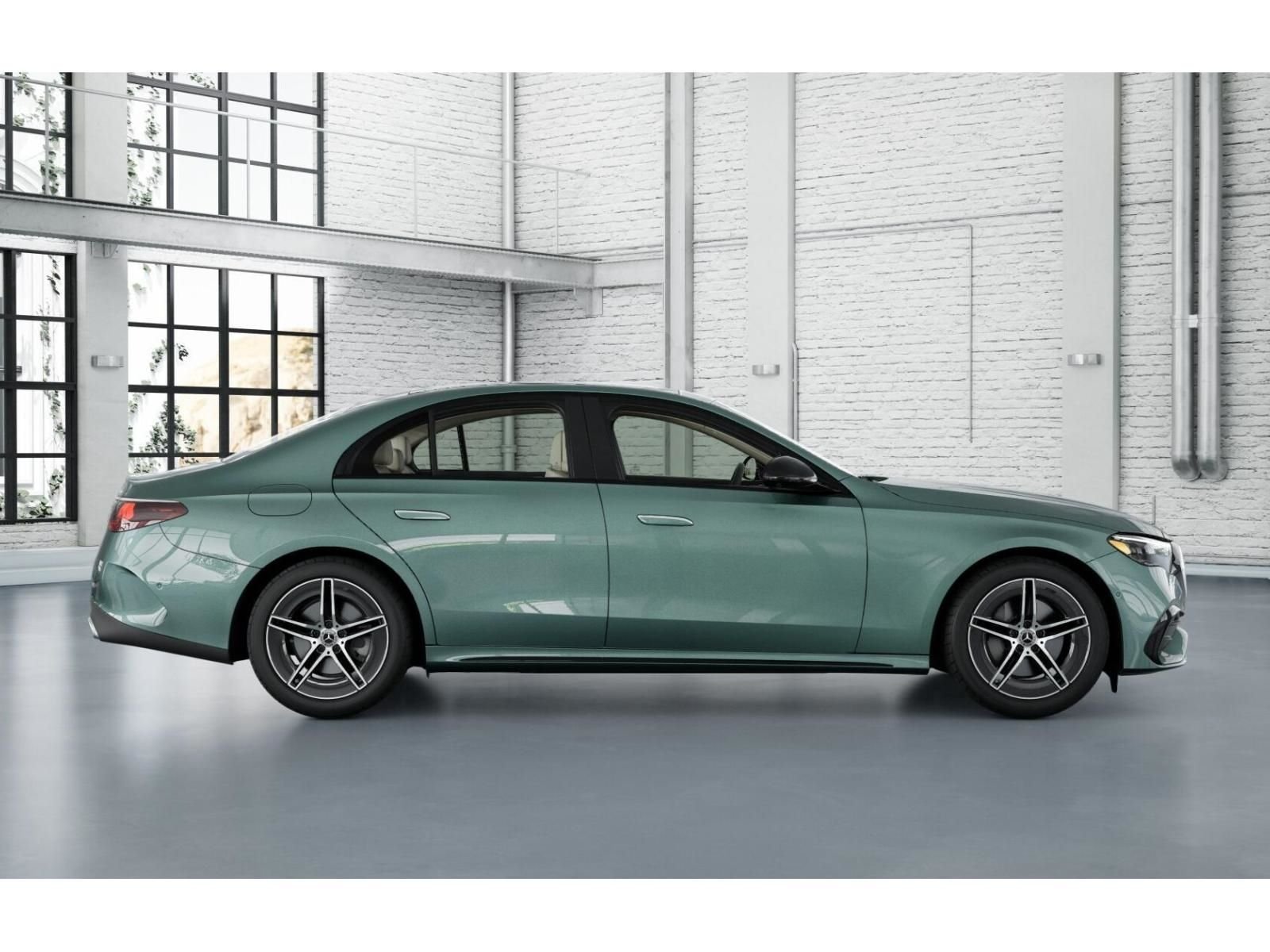 New 2026 Verde Silver Metallic Mercedes-Benz E 350 image 2