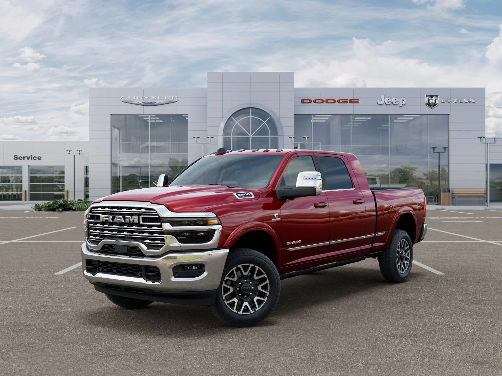 New 2026 Molten Red Pearl-Coat Exterior Paint RAM Limited image 28