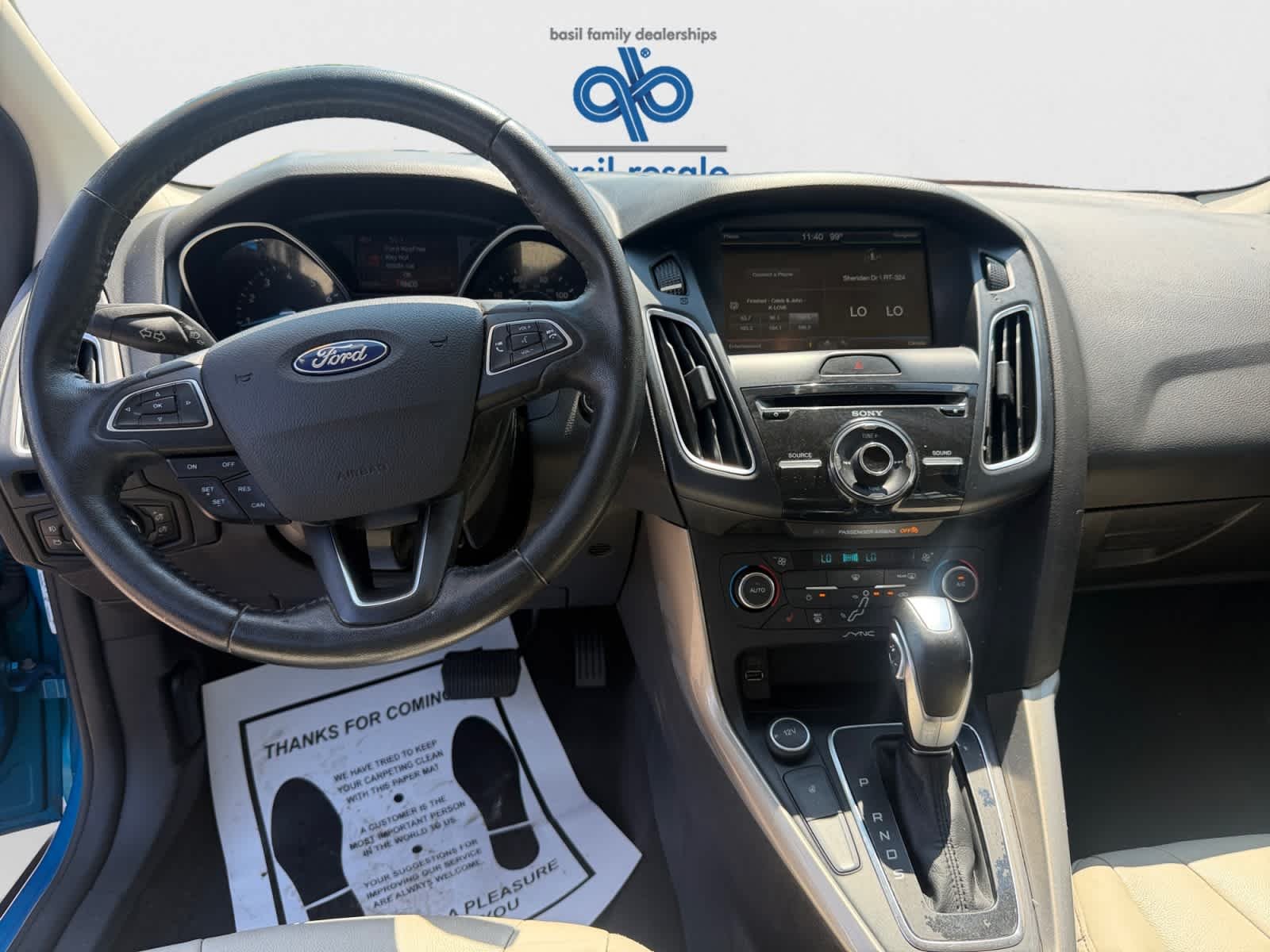 Used 2015 Blue Candy Metallic Tinted Clearcoat Ford Titanium image 14