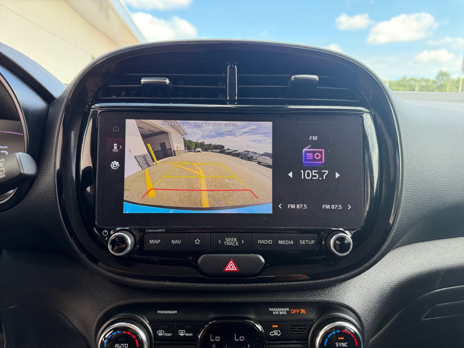 Used 2023 Surf Blue Kia EX image 21