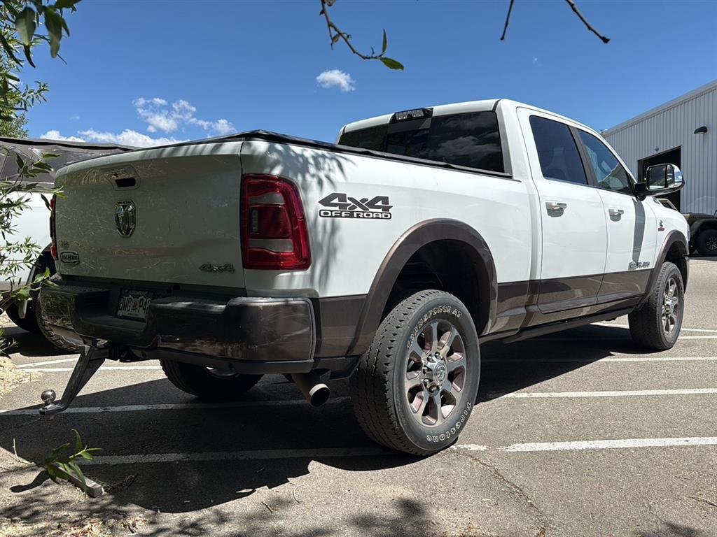 Used 2020 Bright White Clearcoat Ram Longhorn image 3