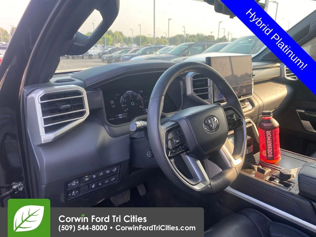 Used 2023 Midnight Black Metallic Toyota Platinum image 6