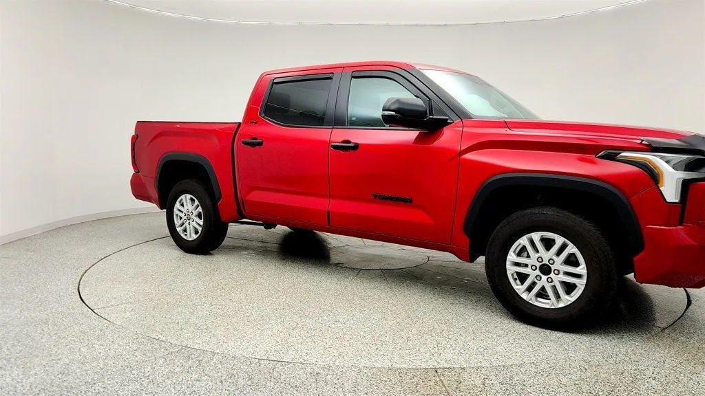 Used 2024 Supersonic Red Toyota SR5 CrewMax 5.5