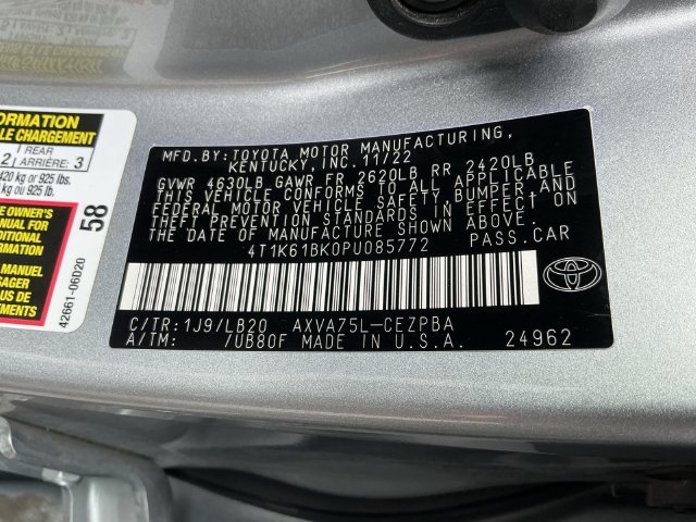 Used 2023 Silver Toyota XSE image 24