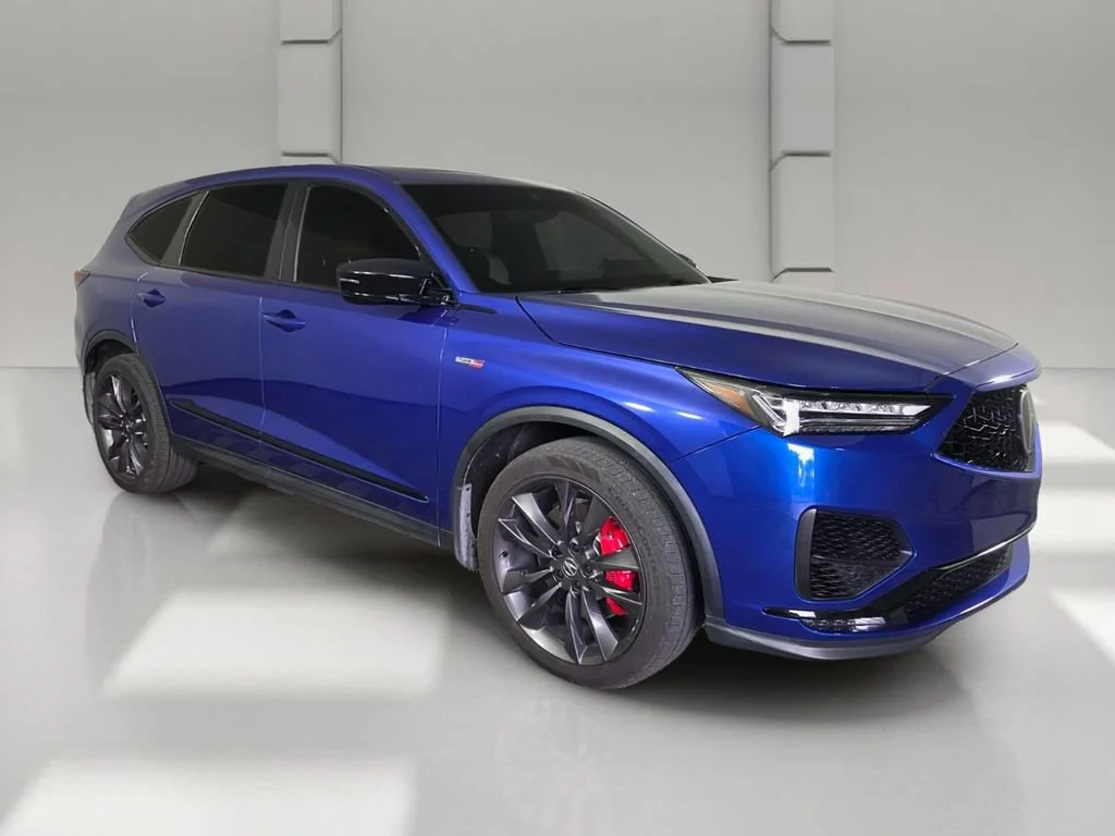 Certified Used 2022 Blue Acura Type S image 2