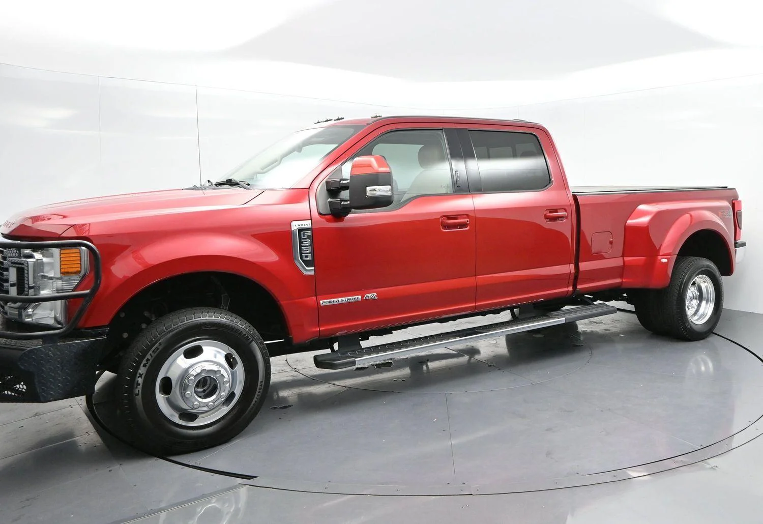 Used 2021 Rapid Red Metallic Tinted Clearcoat Ford LARIAT image 4