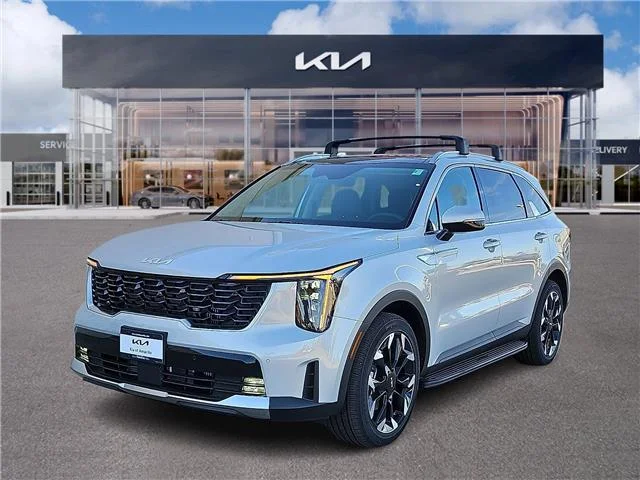 New 2026 Ivory Silver KIA EX Front-Wheel Drive image 1
