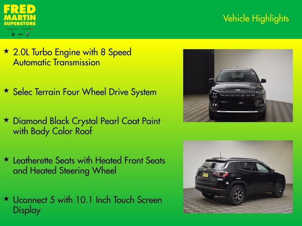 New 2026 Diamond Black Crystal Pearl-Coat Exterior Paint Jeep Limited image 8