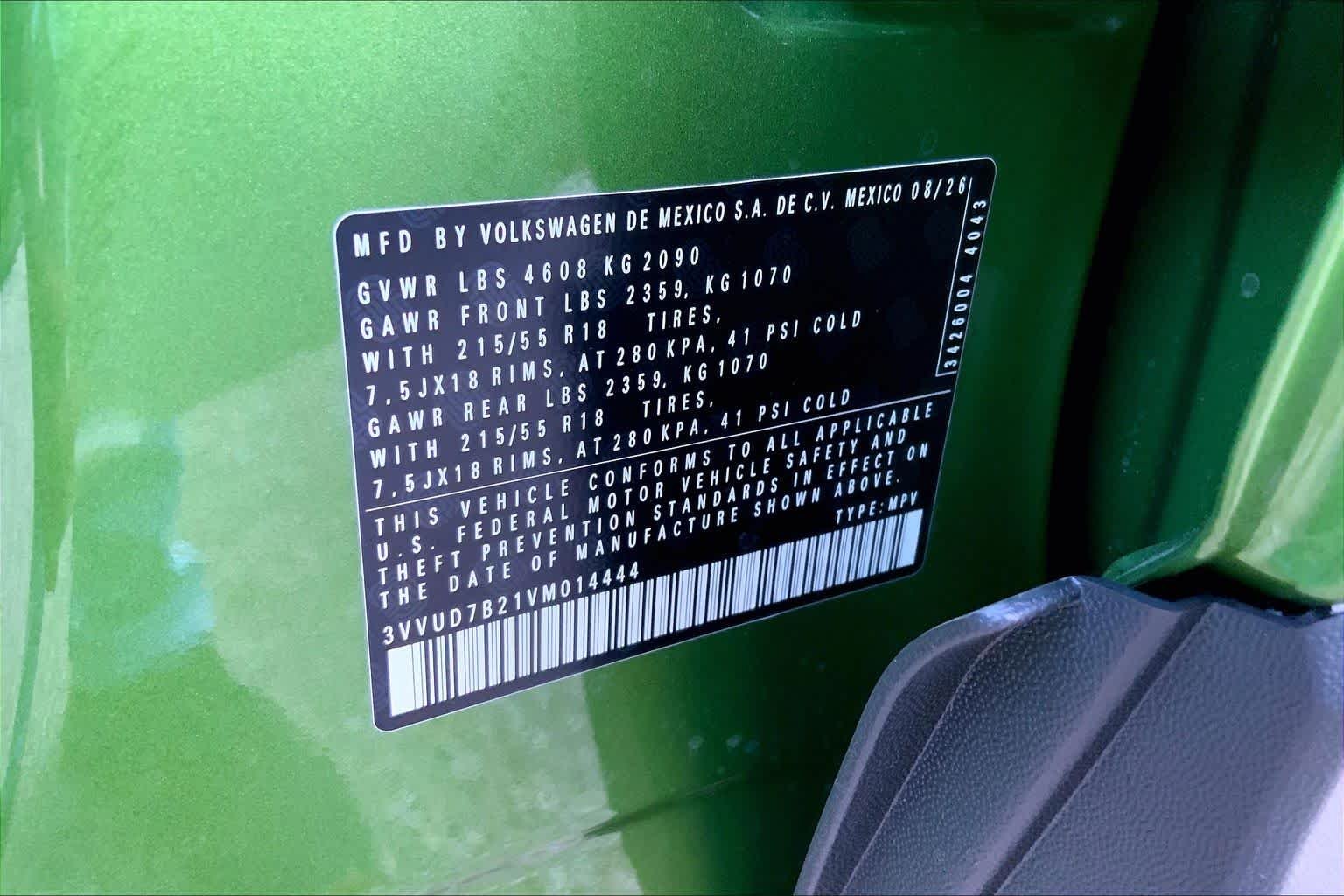 New 2027 Bright Moss Gre Volkswagen SE image 21