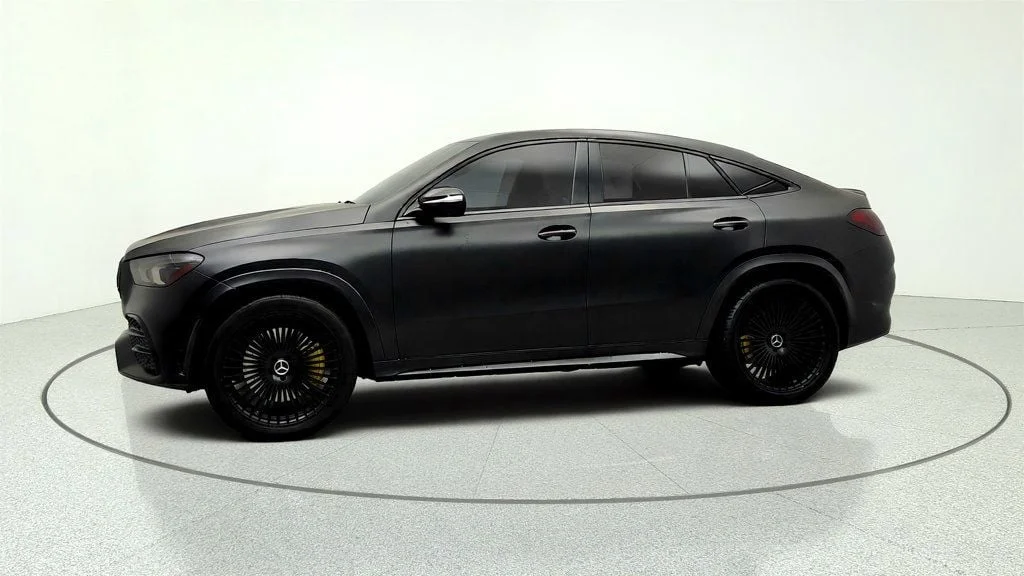 Used 2021 Black Matte Wrap Mercedes-Benz AMG® GLE 53 Coupe w/ Night Pkg & Carbon Fiber Trim image 8
