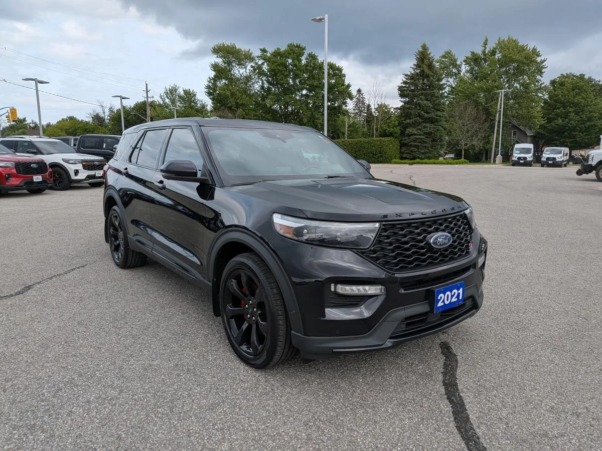Used 2021 Black Ford St 4wd image 3