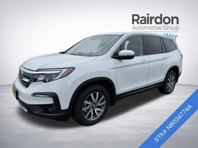 Used 2022 Platinum White Pearl Honda EX-L image 3