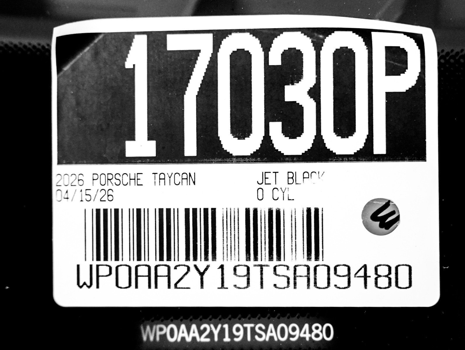New 2026 JET BLACK Porsche Black Edition image 28