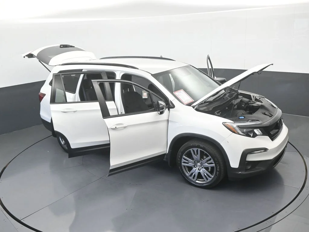 Used 2022 Platinum White Pearl Honda Sport image 73