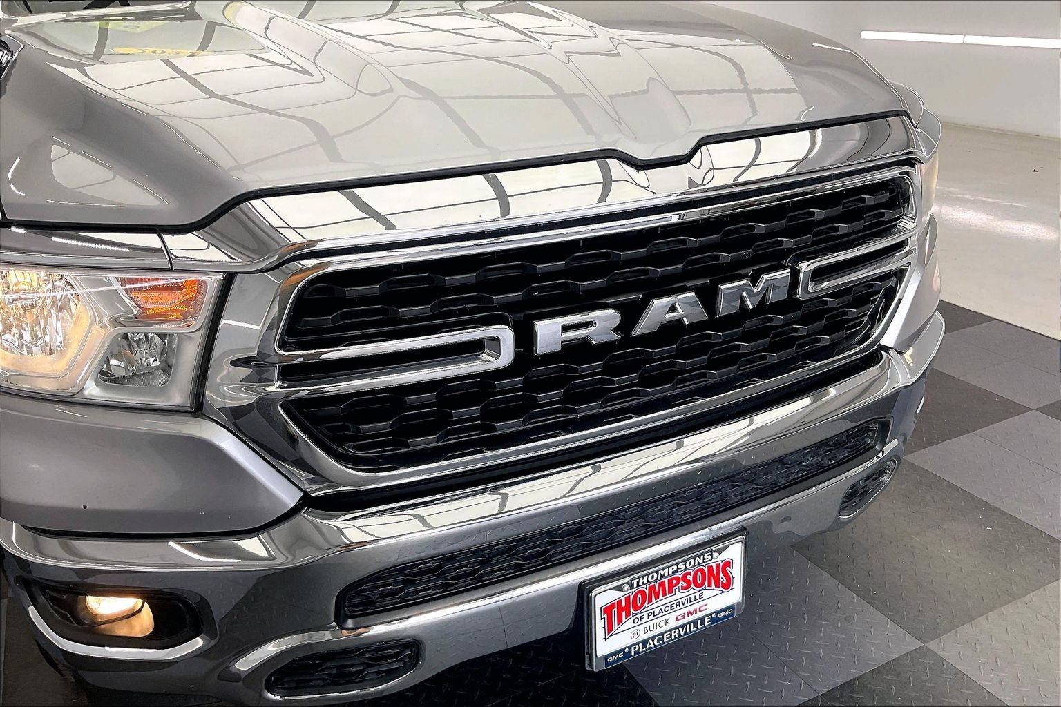 Used 2022 Billet Silver Metallic Clearcoat Ram Big Horn image 30