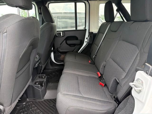Used 2023 Bright White Clearcoat Jeep Sport S image 7
