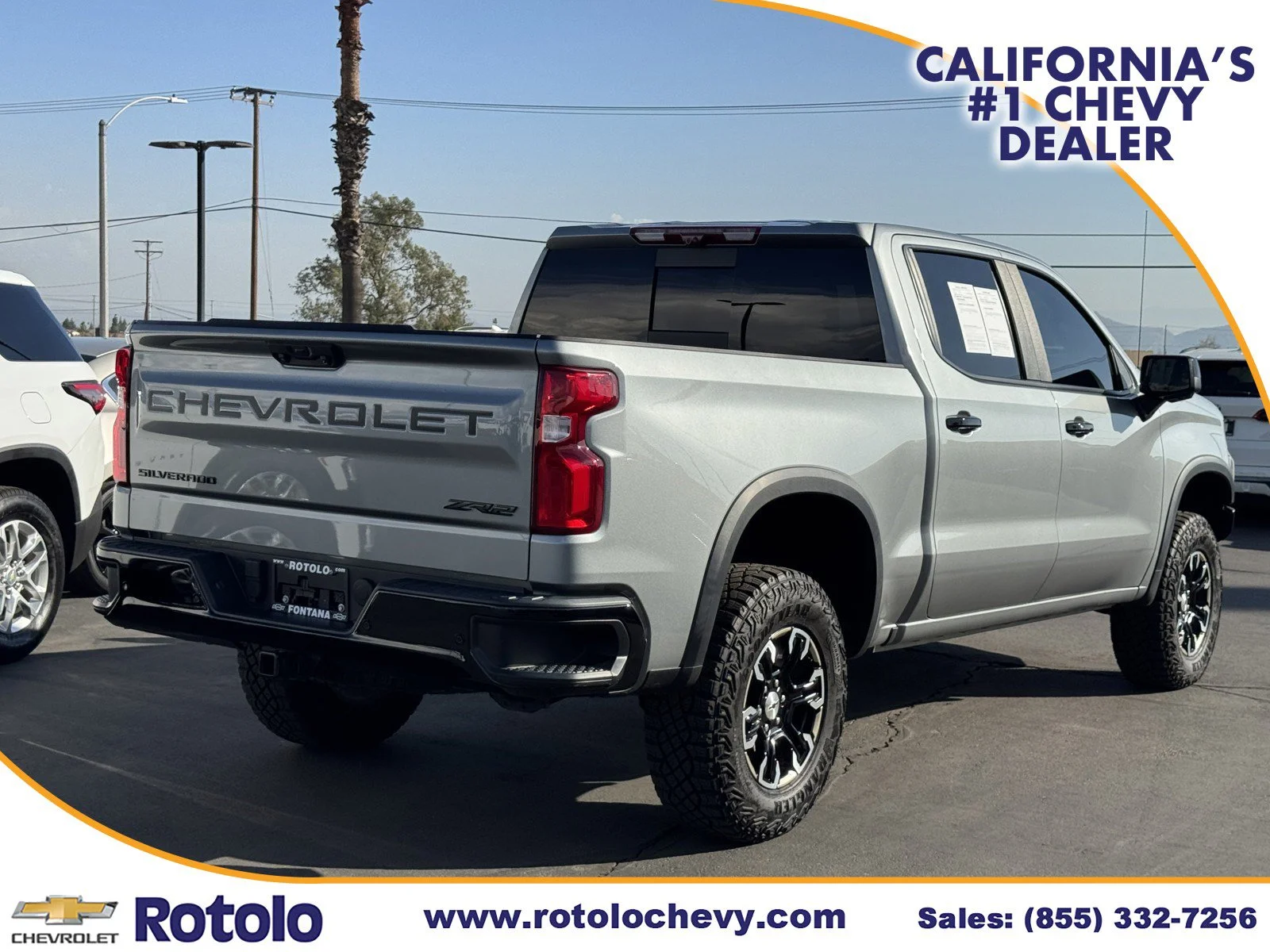 Used 2024 Sterling Gray Metallic Chevrolet ZR2 image 5