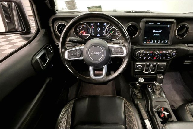 Used 2021 Black Clearcoat Jeep High Altitude image 6
