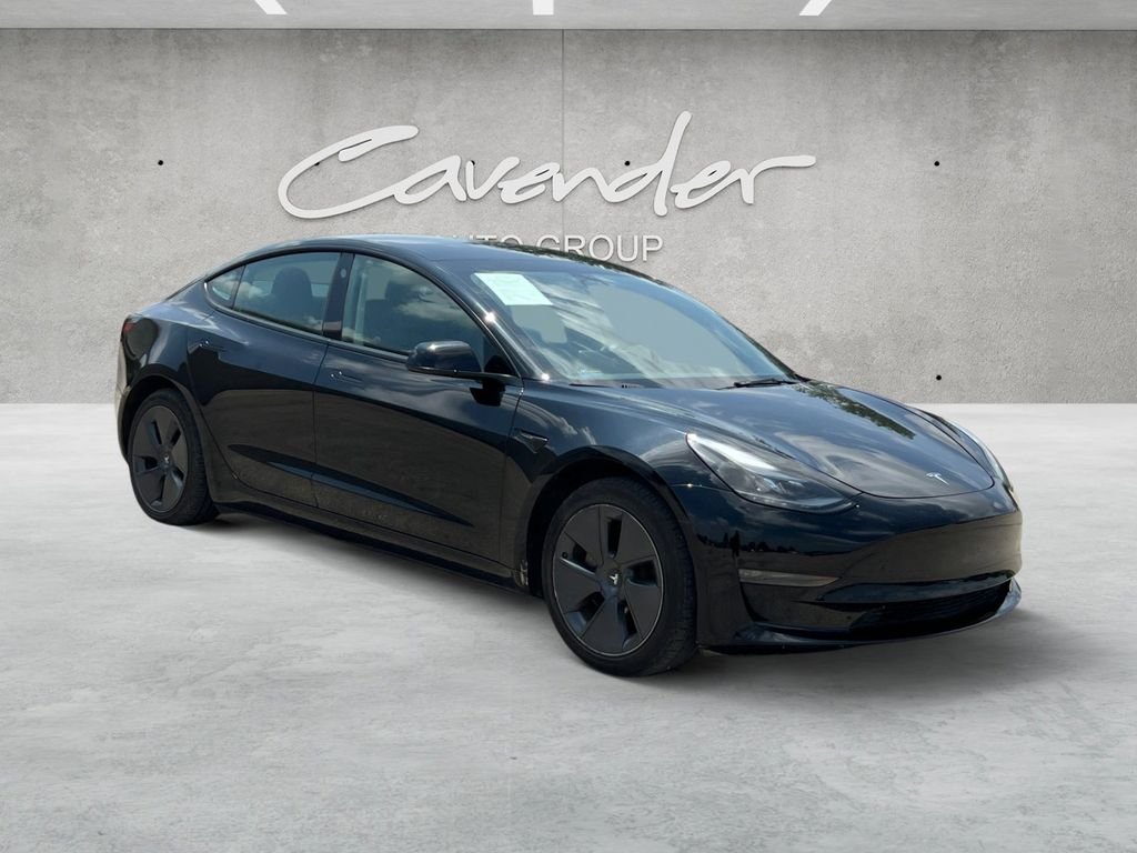 Used 2023 Tesla Model 3 Base with VIN 5YJ3E1EA9PF549424 for sale in San Marcos, TX
