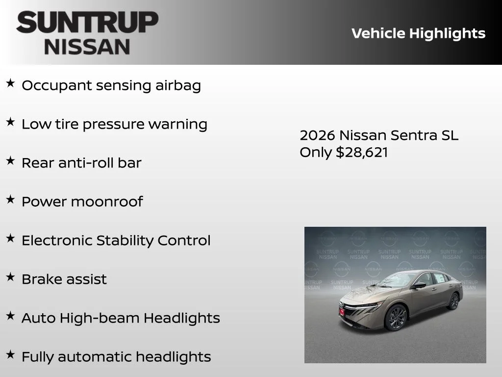 New 2026 Brown Nissan SL image 23